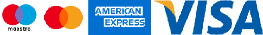 Tarjetas aceptadas